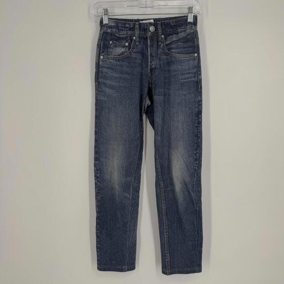 Rag & bone jeans pants xxs blue soft  comfort pull on pajama feel loungewear - Picture 1 of 5